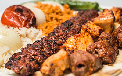 Mixture of Any 2 Kebabs